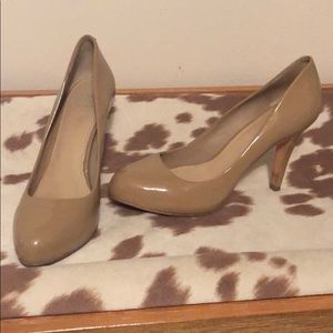 Saks Fifth Avenue nude heels